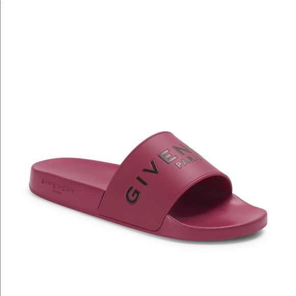 Givenchy Shoes - Givenchy Logo Slides